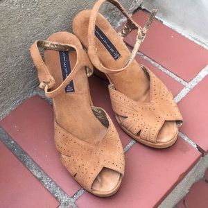 Steven by Steve Madden suede platform sandals